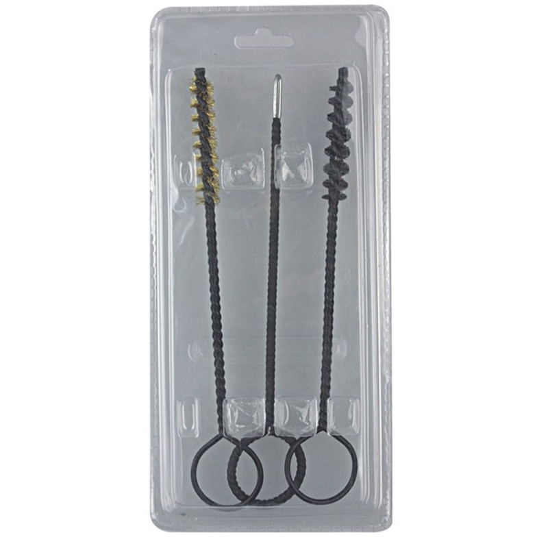 9 mm:n käsiaseiden puhdistussarja läpipainopakkauksessa