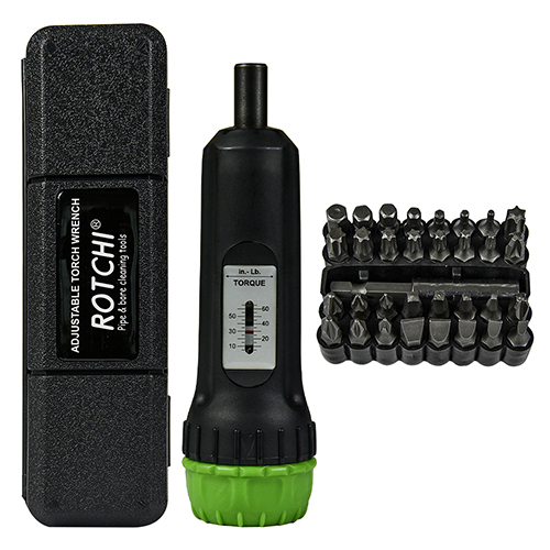 Säädettävä vääntömomenttiruuvimeisseli 1/4