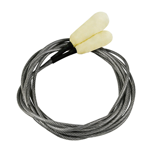 Vaahtomuovipuikko pitkällä kaapelilla, joka sopii erinomaisesti ilma-aseen piipun nopeaan puhdistukseen, 4,5 mm tai 0,223/5,56 mm.