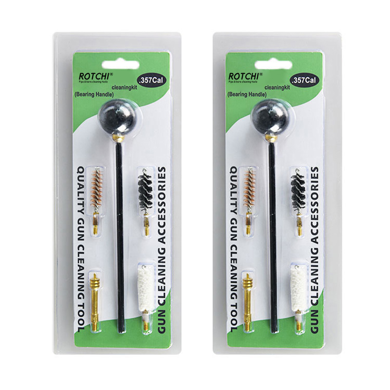 Aseen puhdistussarja Laakeripallokahva käsiaseille tai pistooleille
