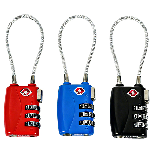 Aseen näyttö turvallinen kaapelilukko