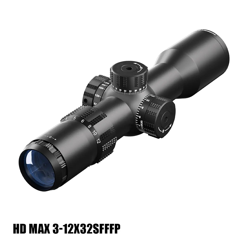 MAX 3-12X32SF FFP HD High Lens Metsästysmonokulaarinen teleskooppi tukkumyynti