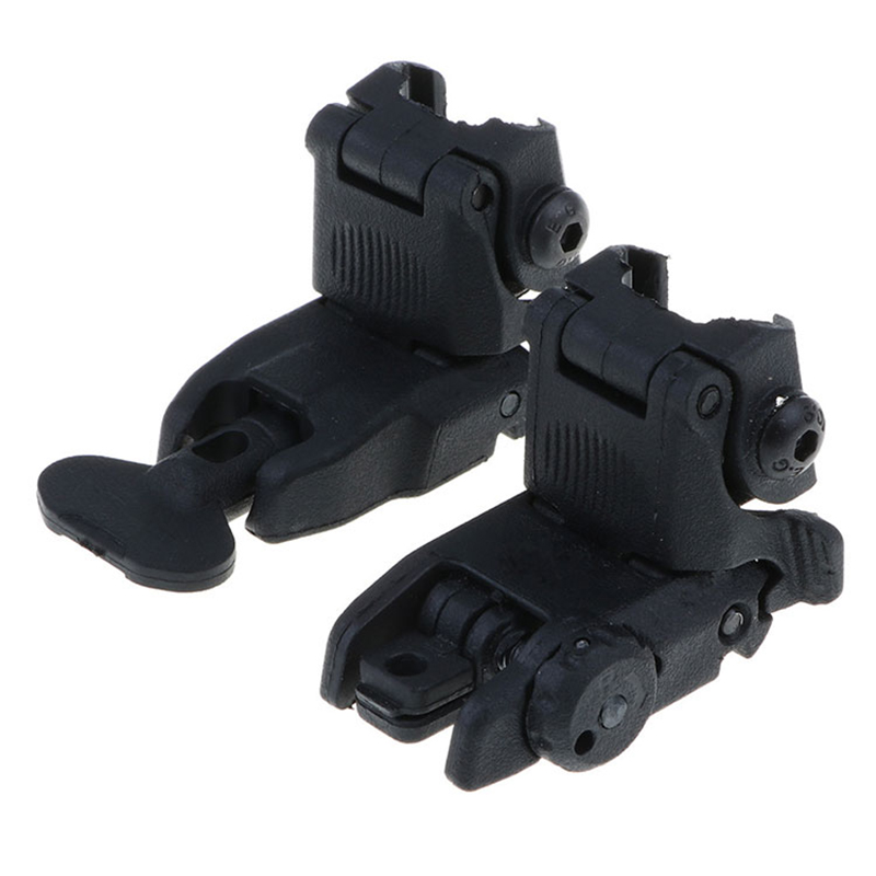 Tähtäinsarja Tactical Säädettävä Käännettävä Etu Takatähtäin Rapid Transition Backup Rautatähtäimen kiinnikkeet ja tarvikkeet